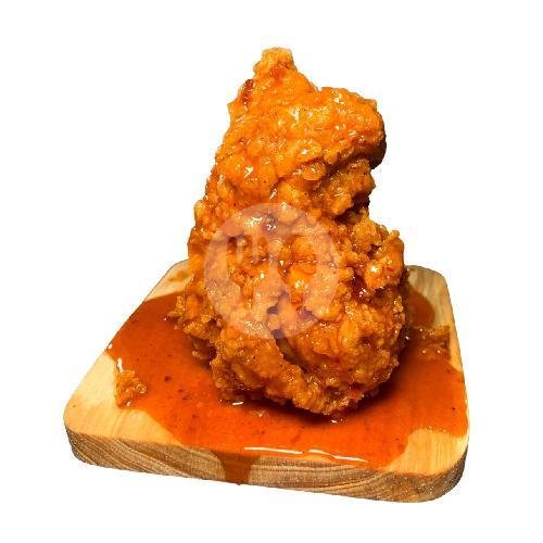 Sayap Crispy Spicy Chicken+Nasi menu PREKSU (Ayam Geprek & Susu), Sigura - Gura