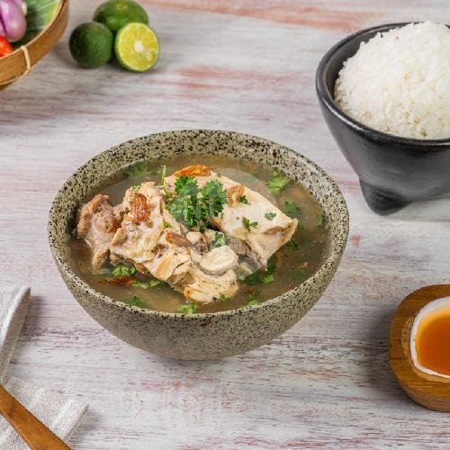 Nasi Sop Pisah Uritan menu Sop Ayam Pak Miin Klaten, Tebet