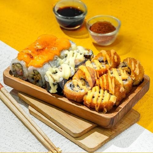 Nikmatbet Combo Roll menu Sushi Boy, Mangga Besar