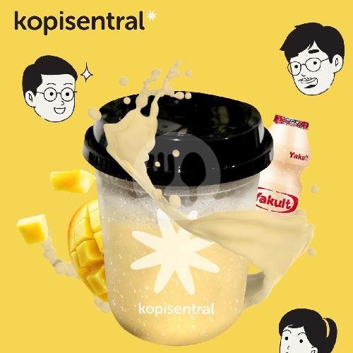 Creamy Manggo Yakult menu Kopi Sentral, Cibabat