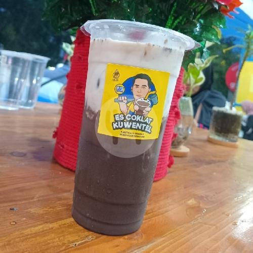Es Coklat Kwentel Ukuran L menu ROTI JOHN WIYUNG SURABAYA, Wiyung, Surabaya