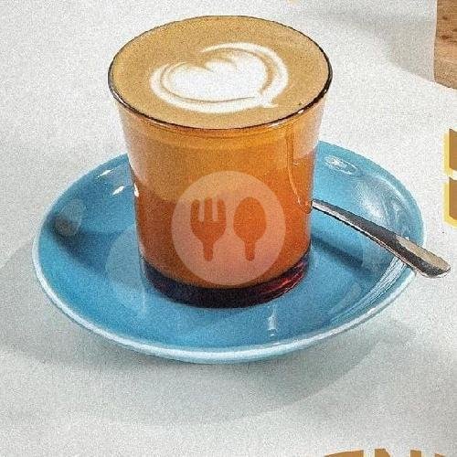 Honey Latte Ice menu Kopine Tjap Nyah Lemu, Laweyan