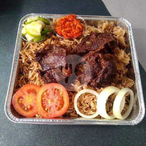 Nasi  Kebuli  Kambing  Porsi  Ber 2 menu Kebuli Arrafi, Kaliurang
