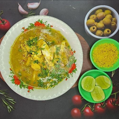Soto Ayam Mix Kulit menu Soto Ayam Lamongan Sutomo Cak Met, Sutomo