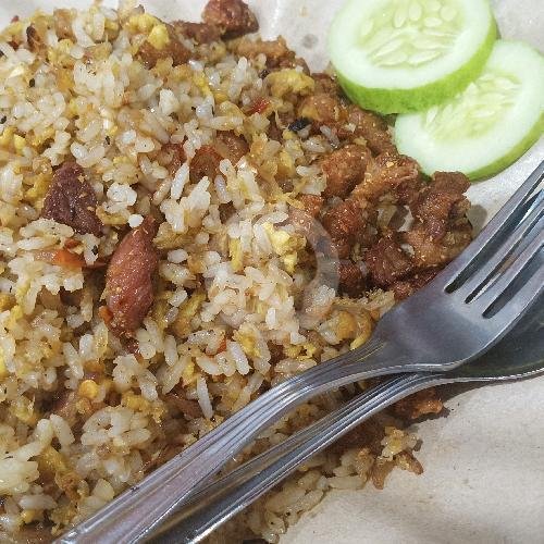 NASI + Babi Goreng Sambal Matah (Level 0 - 3) menu Nakula Babi Matah, Mekar Utama