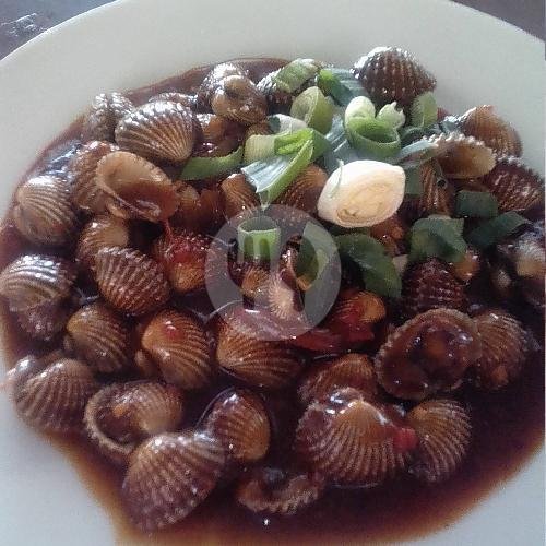 Nasi Goreng Hitam cumi menu Barbarian Kerang Tegal, Majasem