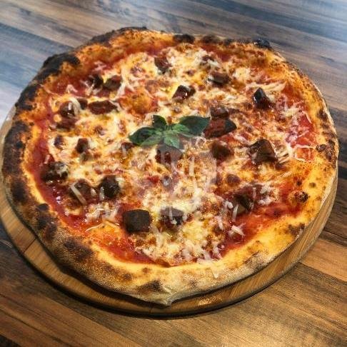 Prosciutto Wurstel menu Pizza Krust Kuningan, Setiabudi