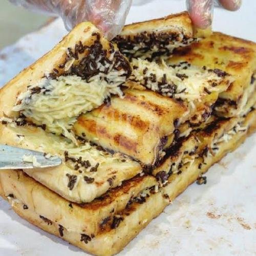 Roti Keju menu Pisang Panggang Dan Roti Bakar Pak Kumis, Burangrang