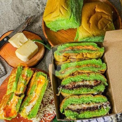 Roti Rajin Menabung OREO menu Rokusku, Kebon Kacang