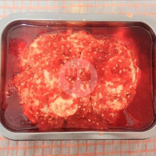Telur Dadar menu Warteg Kharisma Bahari, Kertabumi, Karawang