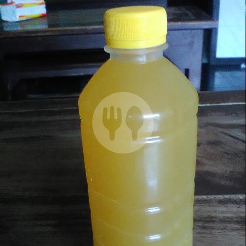 Botol Jamu Kunir Asem Jawa menu Warung Sate Barokah Pak Sugiono, Borobudur