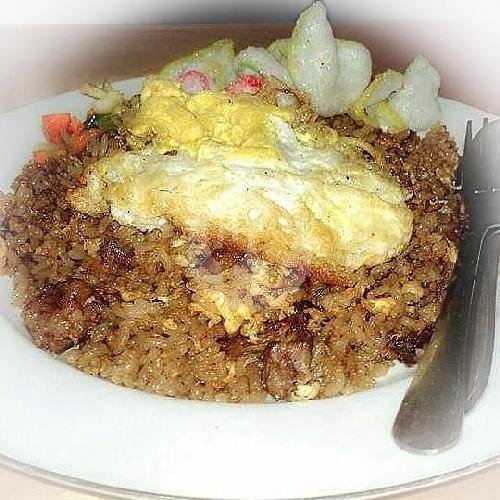 Nasi Goreng Kambing Telor Pisah menu Nasi Goreng Kambing H Bisri Duta Indah