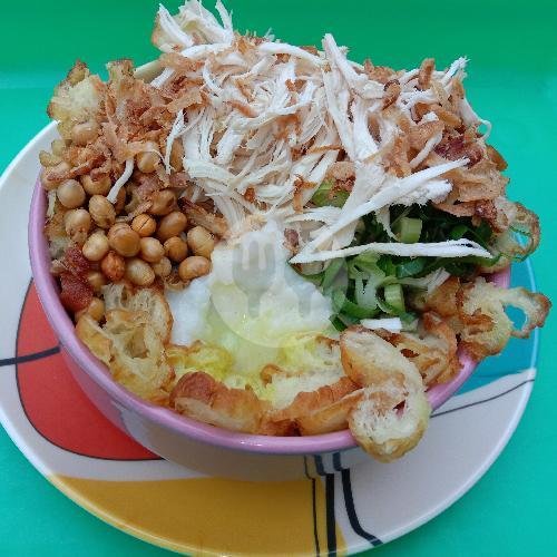 Buryam Lengkap menu Bubur Ayam Salimna, Kaliurang