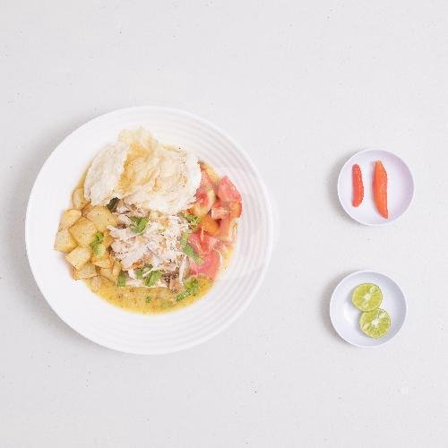 Soto Oseng Sapi + Nasi menu Sotoshop, Bungur