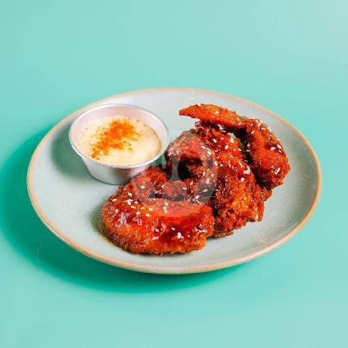 Hot Ciken Wings menu Los Ciken, Lumi Compound