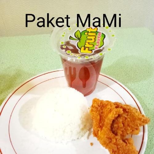 Paket Mami menu ITB Fried Chicken, Klojen