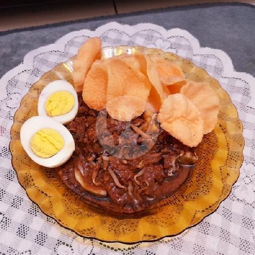 Kupat Tahu Singaparna Spesial Telur Dadar menu Kupat Tahu Singaparna Mamah Ica