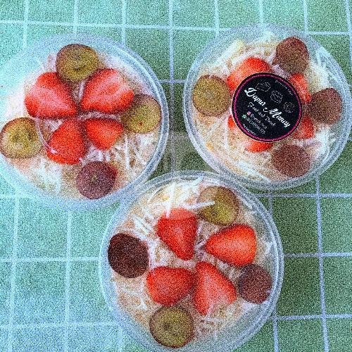 10 Gyoza Kukus menu Salad Buah dan Risoles Dapur Manay