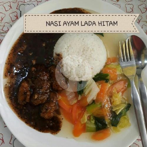 Paket Nasi Ayam Asam Manis menu Luthfi Kitchen, Cibaduyut