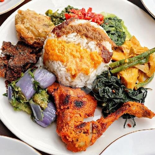 Nasi Telor Balado menu Nasi Padang Puspa Minang, Paseban