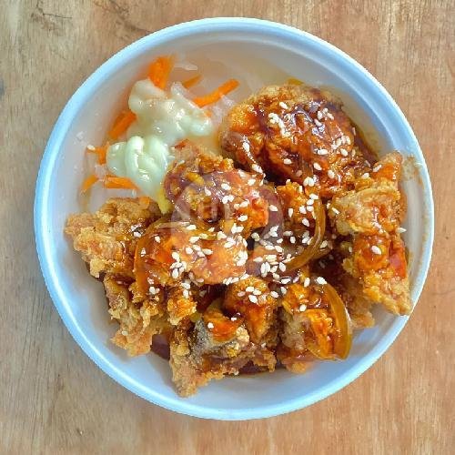 Ayam Asam Manis menu Ricebowl Rabiza