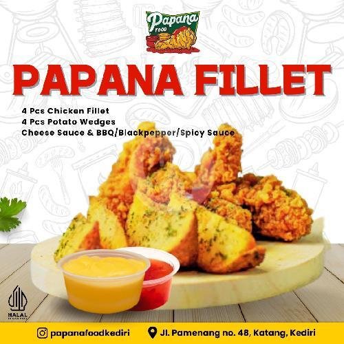 Papana Chicken Wings menu Papanafood, Ngasem