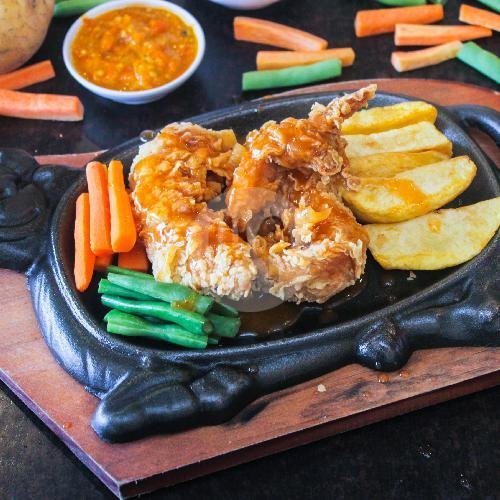 Chicken Katsu Selimut menu Steak Ranjang, AH Nasution