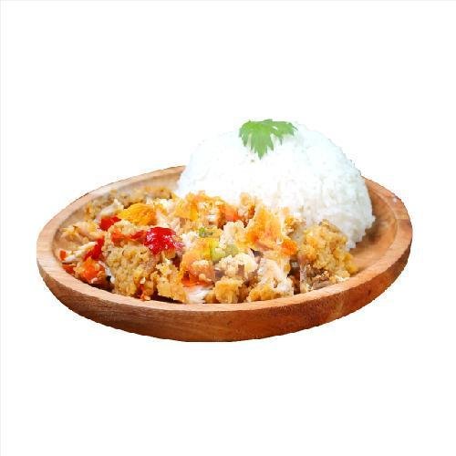 Geprek Sambal Matah menu PREKSU (Ayam Geprek & Susu), Warungboto UAD
