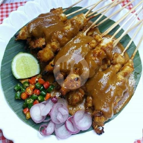Sate Ayam ( 10 ) Tusuk Bumbu Kacang menu Sate Djaya Reang