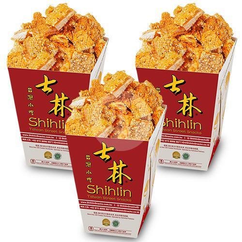 Triple Combo 2 menu Shihlin Taiwan Street Snacks, CSB Mall Lt. 2