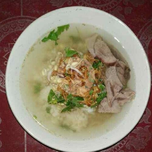 Sop Tanpa Nasi menu Soto Kwali Bu Rini, Kartasura