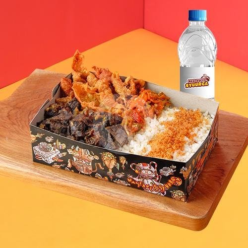 Bumbu Rempah 1 + Aqua menu Nasi Kulit Syuurga, Magelang