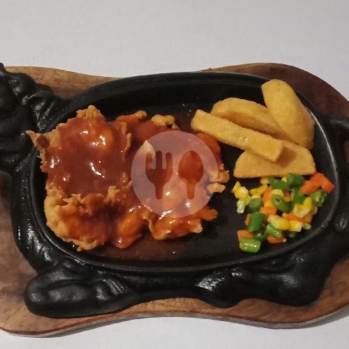 Crispy Beef Bbq Spicy menu SyubiduHaphap Steak & Ricebowl, Klender