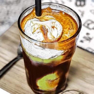 Alpukat Cappucino menu Lussy Juice, Rancabolang