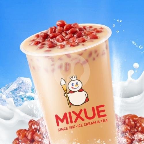 Red Beans Milktea (Large) menu Mixue, Bororbudur Magelang