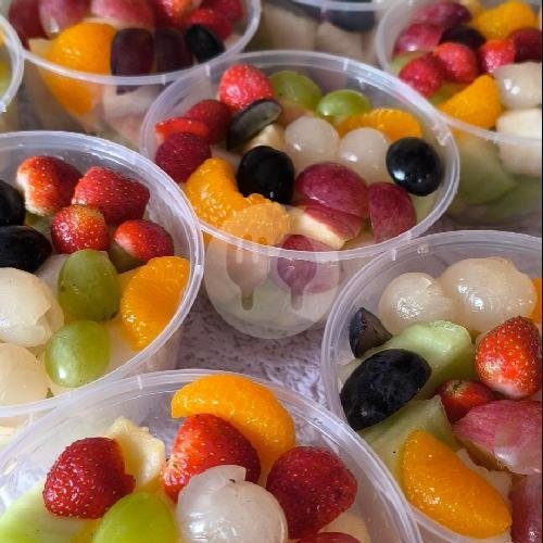 Melon Potong Fresh Cup 450ml menu Lembang Fruit Salad, Kenanga