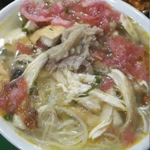 Mie Sop Medan + Pake Telur menu Lontong Medan Mak Cless