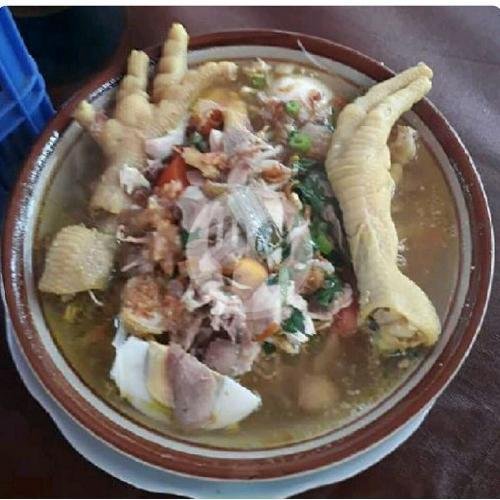 Ceker Kuah menu Soto Lamongan Cak Dhi, Harapan Indah