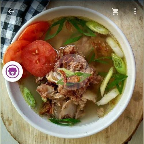 Asem - Asem Iga Sapi menu Mbah Gembil Spesial Ayam Srundeng, Slawi