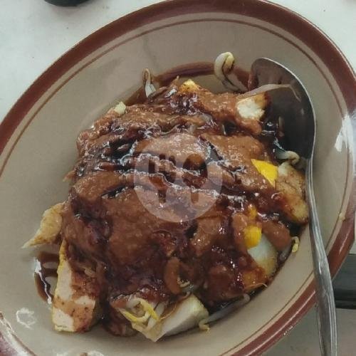 Ketoprak Spesial + Telor menu Kupat Tahu & Ketoprak Singajaya, Gunung Batu
