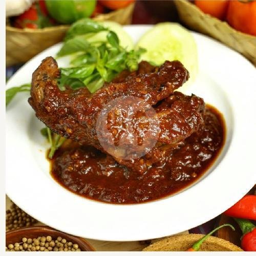 Ayam Kalaasan Paha (Sambal Tidak Bisa Pilih, Hanya S) menu Warung Bu Kris, Ruko Golden Fatmawati