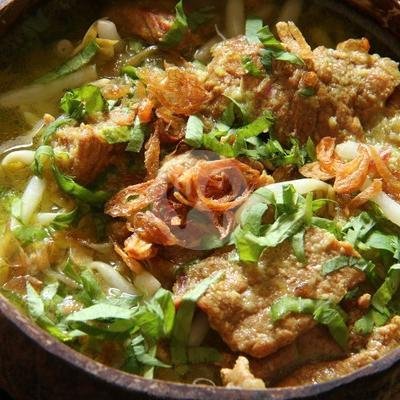 Soto Babat menu Bakso & Soto Warung Tenda Lik Min Senolowo Bakso & Soto Warung Tenda Lik Min, Se