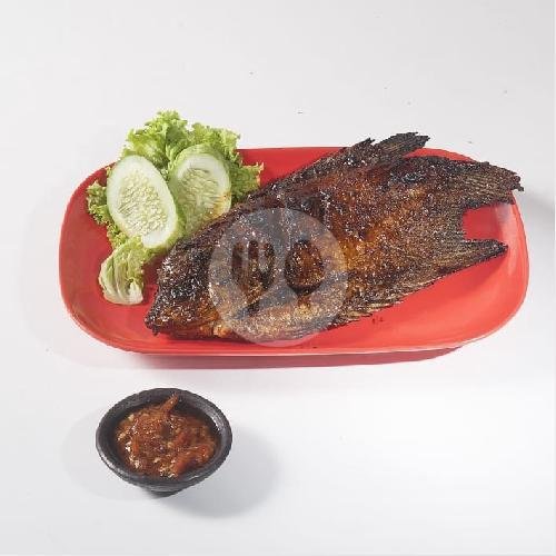 ikan nila goreng menu Sop Iga Jontor, Balonggede