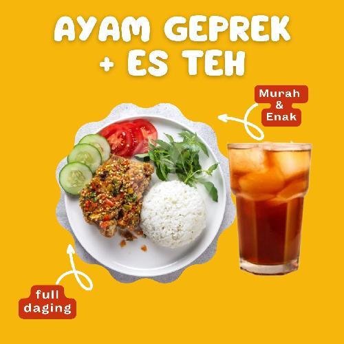 Nasi Ayam Negeri Bakar menu Ayam Geprek Kremes RAYA, Masaran