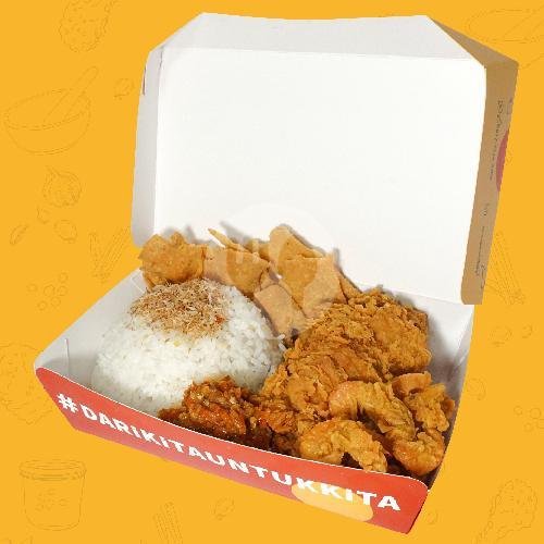 NK 5 (NASI KULIT + PARU) menu Nasi Kulit Kita, Citraland