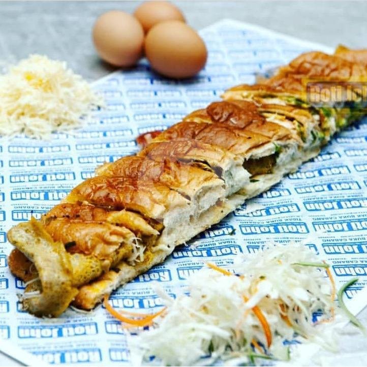Monster John menu Roti John Surabaya, Taman