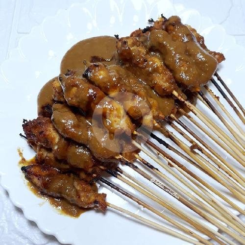 Sate Ayam 10 Tusuk menu Sate Kambing Pak Ali Mangkang, Gotong Royong