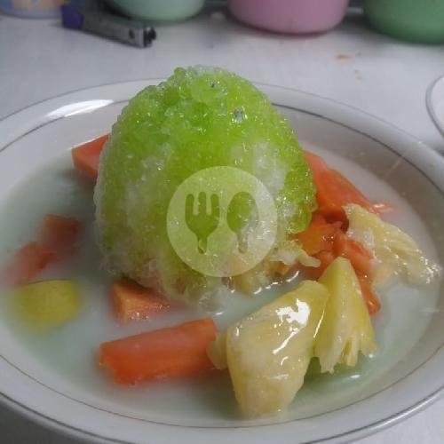 Sop Buah + Keju menu Ijo Juice, Sirojudin