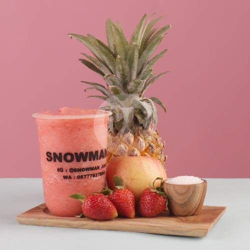 Chillecy Snowman menu Snowman Juice ( Jus ), Margacinta