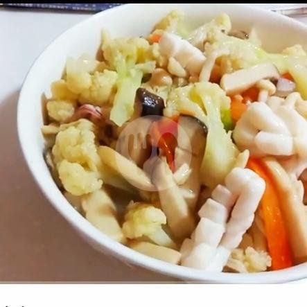 Cumi Cah Jagung Muda menu BAKMI & SEAFOOD 89 JOGLO